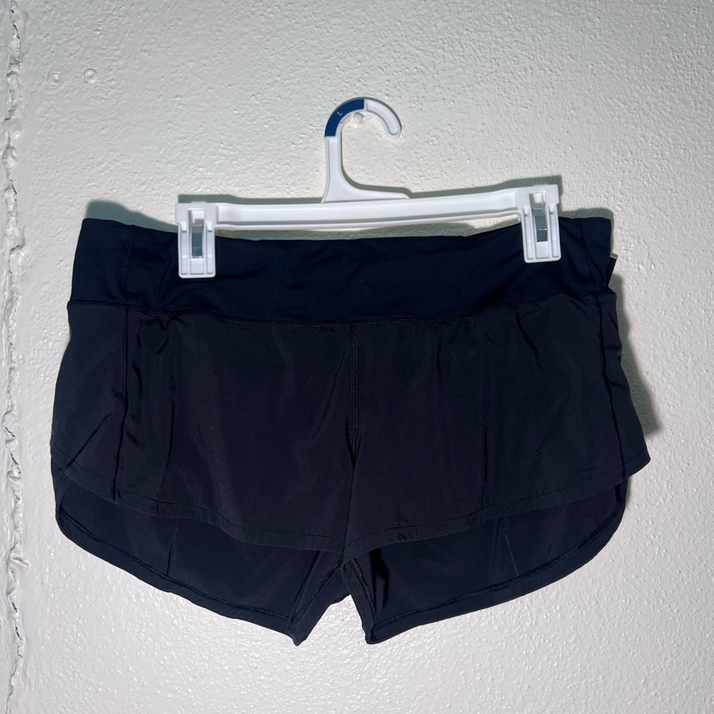 Lululemon Speed Up Shorts | Black | Size 10 |